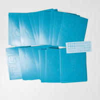 Paper Pattern Stencil Bundle