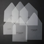 Paper Source Envelope Templates - Set of 6