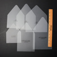 Paper Source Envelope Templates - Set of 6