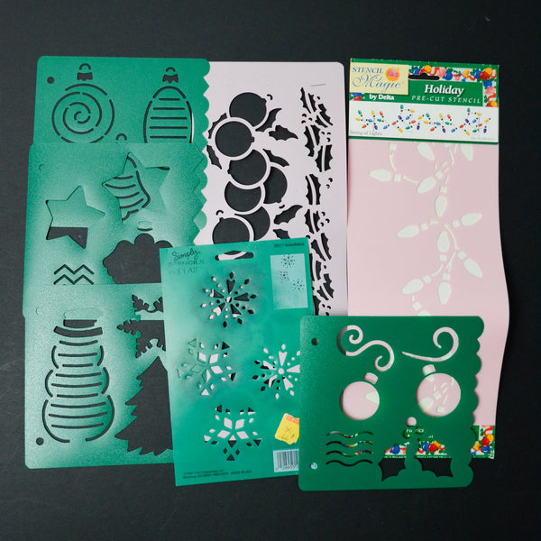 Holiday Stencil Bundle