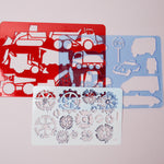 Car Themed Stencil Bundle
