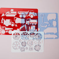 Car Themed Stencil Bundle