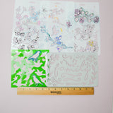 Floral + Bird Stencil Bundle