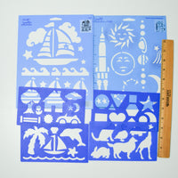 Assorted Object + Icon Stencil Bundle