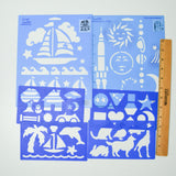 Assorted Object + Icon Stencil Bundle