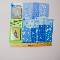 Alphabet Stencil Bundle