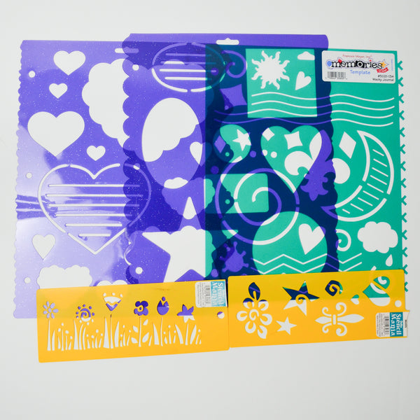 Decorative Shape Stencil Bundle