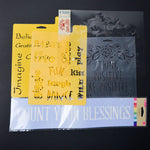 Motivational Word Stencil Bundle