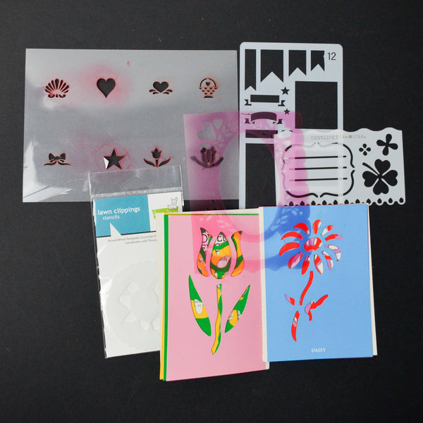 Floral Stencil Bundle