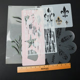 Decorative Nature Stencil Bundle