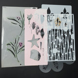 Decorative Nature Stencil Bundle