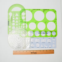 Mathematical Shape Stencil Bundle