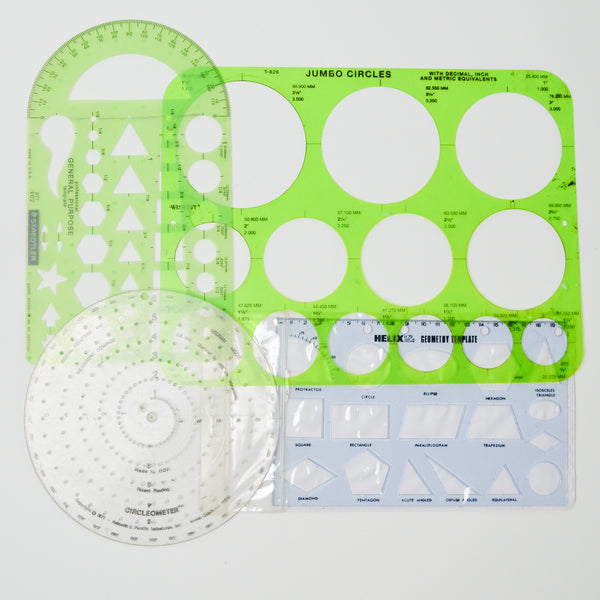 Mathematical Shape Stencil Bundle