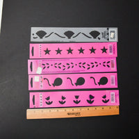 Border Stencils - Set of 5