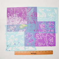 Fairy Tale Creature Stencil Bundle