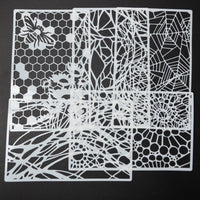Organic Texture Stencil Bundle