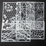 Organic Texture Stencil Bundle