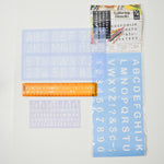 Alphanumeric Stencil Bundle