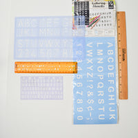 Alphanumeric Stencil Bundle