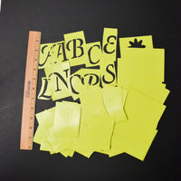 Letter Stencil Bundle