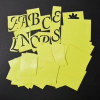 Letter Stencil Bundle