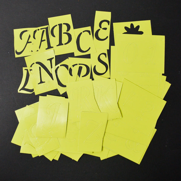 Letter Stencil Bundle