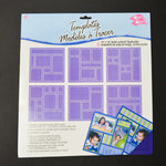 Scrapbooking Page Layout Template Set