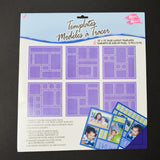 Scrapbooking Page Layout Template Set