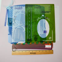 Assorted Scrapbooking Stencil Bundle