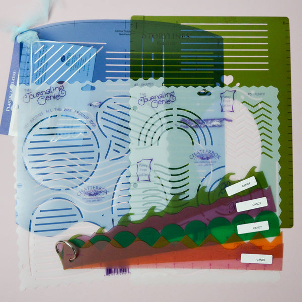 Assorted Scrapbooking Stencil Bundle