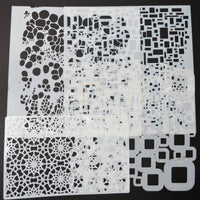 Background + Texture Stencil Bundle