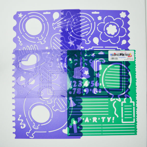 Assorted Celebration Themed Stencil Bundle