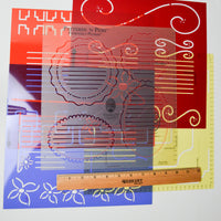Scrapbooking Stencil Bundle