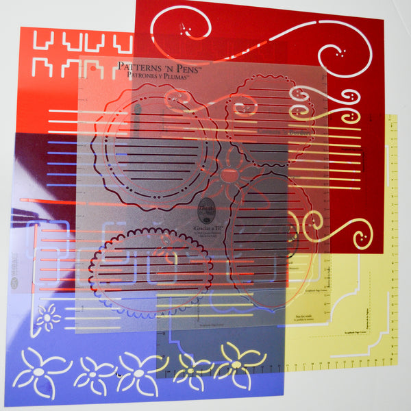 Scrapbooking Stencil Bundle