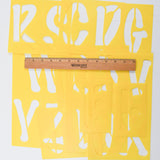 Playful Alphabet Stencils