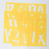 Playful Alphabet Stencils