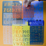 Assorted Alphabet Stencils