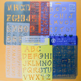 Assorted Alphabet Stencils