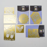 Wintertime Embossing Templates