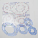 Creative Memories Custom Cutting System Oval Cutting Guides