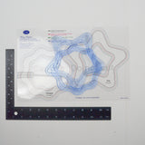Creative Memories Custom Cutting System Star Shape Cutting Guides