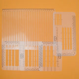 Page + Envelope Layout Stencils