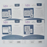 Crafters Companion Christmas Stencils - Bundle of 4