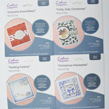 Crafters Companion Christmas Stencils - Bundle of 4