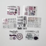 Card Themed Clear Stamp Bundle Default Title