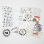 Floral + Letter Mountable Acrylic Stamp Bundle Default Title