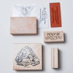 Christian Peace Rubber Stamp Bundle - Set of 4 Default Title