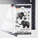 Catherine Pooler Love-A-Phants Clear Stamps + Die Set