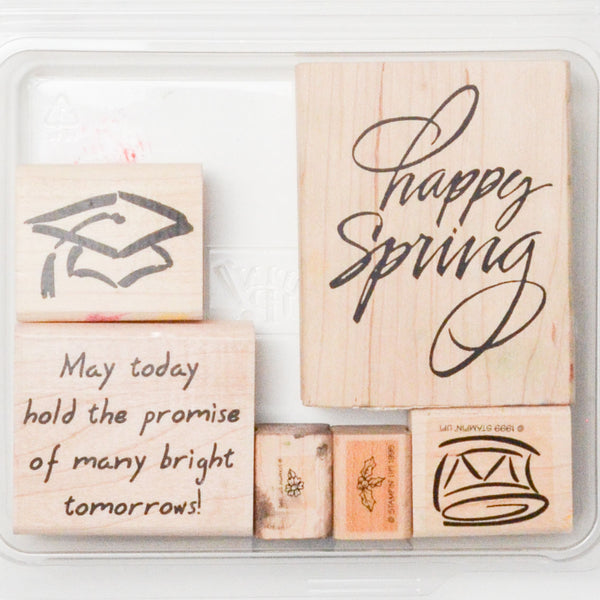 Graduation Stamp Bundle - Set of 6 – Make & Mend