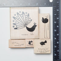 Bird Themed Stamp Set - Set of 5